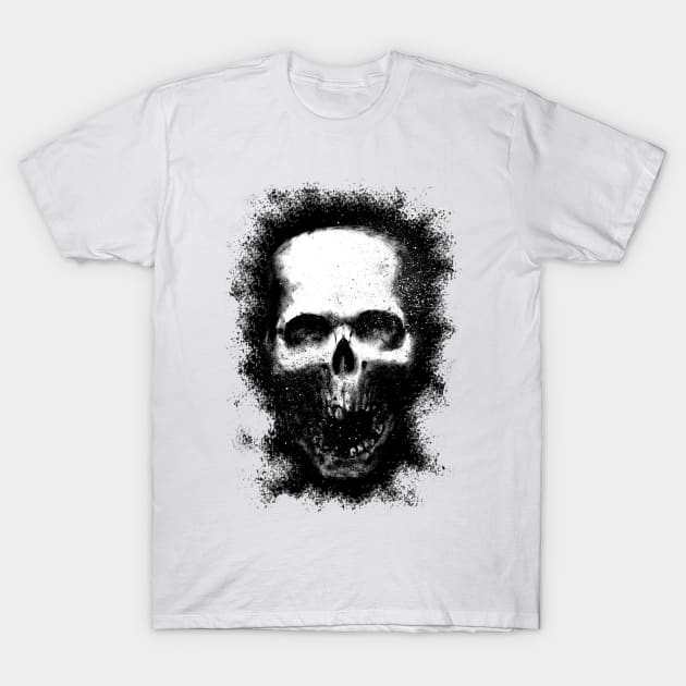 Dark Skull T-Shirt by StefanoArtibani